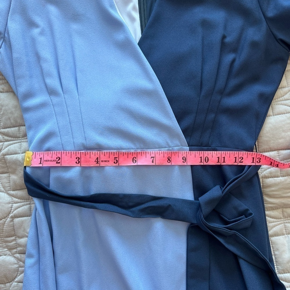 Anthropologie Hutch Colorblock Faux Wrap
Midi Dress - Picture 13 of 16